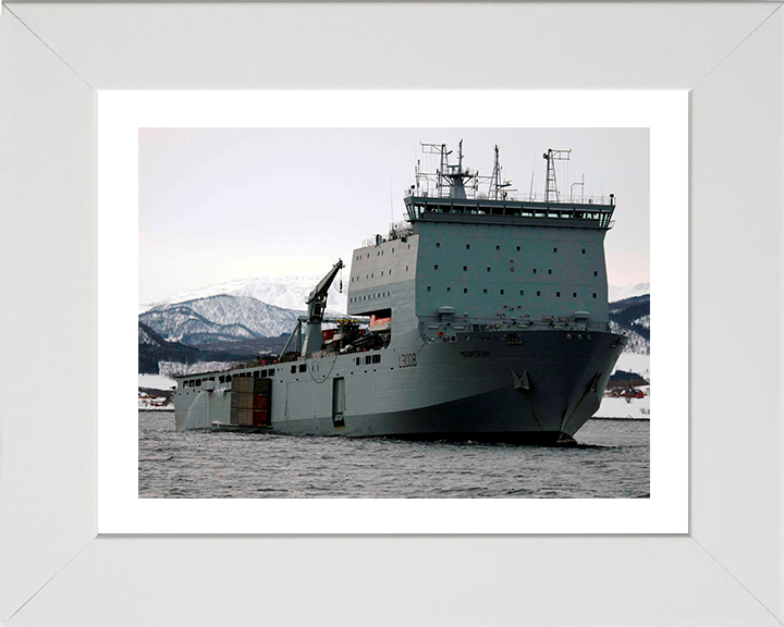 RFA Mounts Bay L3008 | Photo Print | Framed Print | Bay Class | Auxiliary Dock | Royal Fleet Auxiliary Hampshire Prints