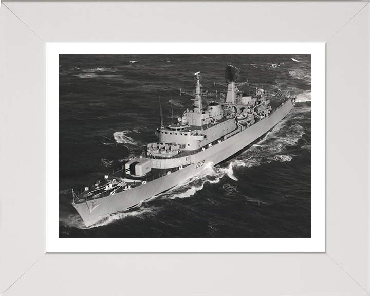 HMS Glamorgan D19 Royal Navy County class Destroyer Photo Print or Framed Print - Hampshire Prints