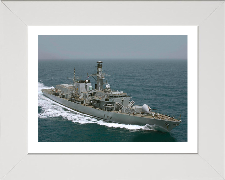 HMS Grafton F80 Royal Navy Type 23 Frigate Photo Print or Framed Print - Hampshire Prints