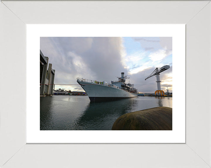 HMS Somerset F82 | Photo Print | Framed Print | Poster | Type 23 | Frigate | Royal Navy Hampshire Prints