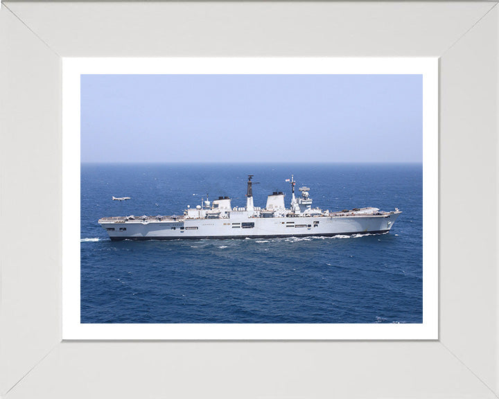 HMS Invincible R05 Royal Navy Invincible Class aircraft carrier Photo Print or Framed Print - Hampshire Prints