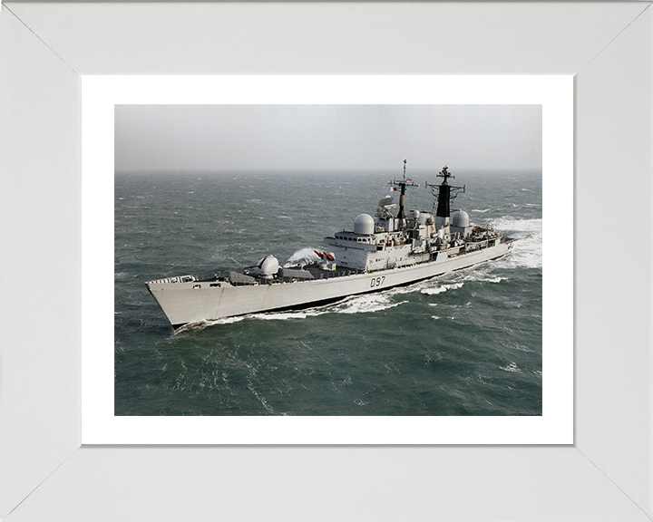 HMS Edinburgh (D97) Photo Print - At Sea 2001 - Royal Navy Type 42 Destroyer