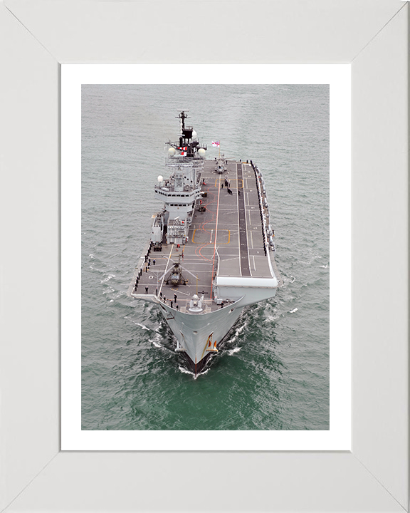 HMS Illustrious R06 | Photo Print | Framed Print | Invincible Class | Aircraft Carrier | Royal Navy Hampshire Prints