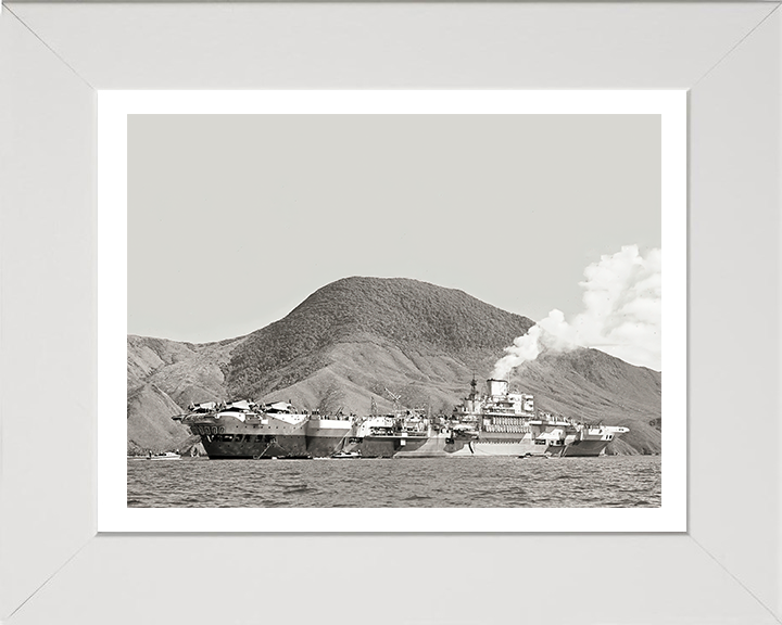 HMS Indefatigable R10 | Photo Print | Framed Print | Implacable Class | Aircraft Carrier | Royal Navy Hampshire Prints