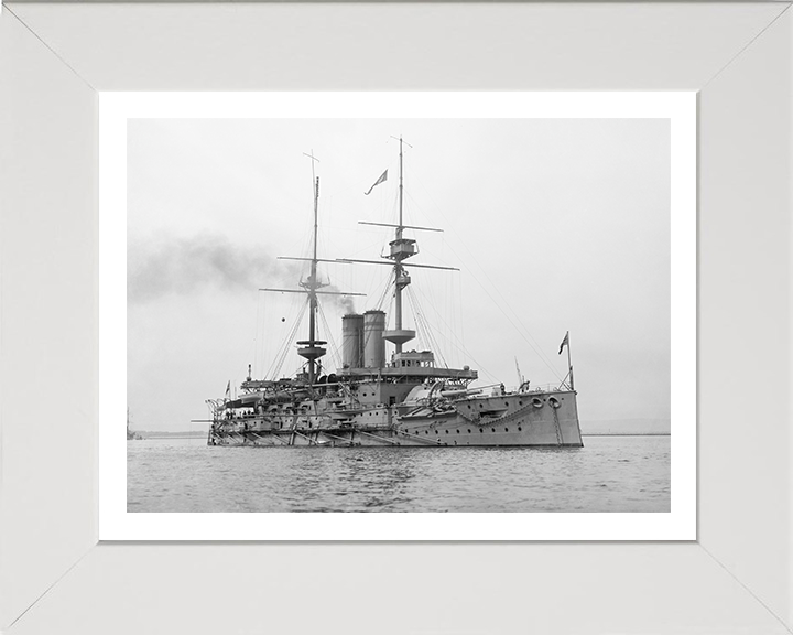 HMS Goliath Royal Navy Canopus class battleship Photo Print or Framed Print - Hampshire Prints