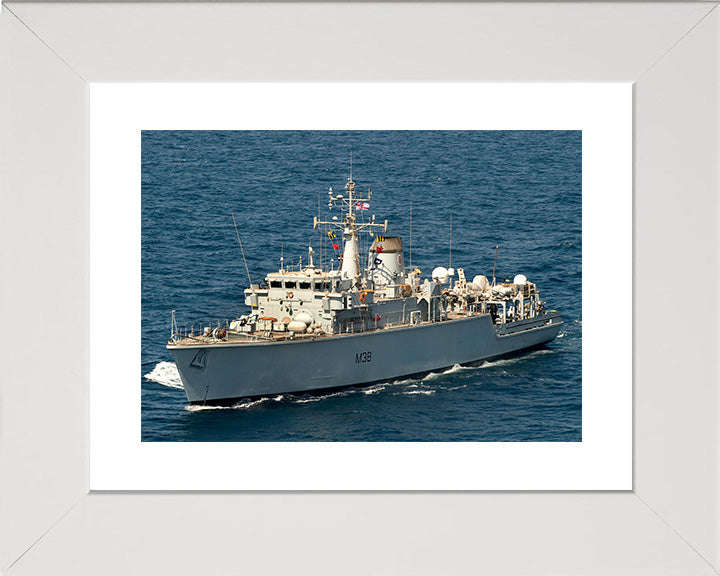 HMS Atherstone M38 | Photo Print | Framed Print | Hunt Class | Mine Warfare Vessel | Royal Navy Hampshire Prints