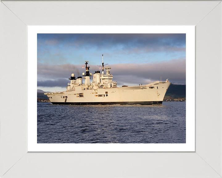 HMS Illustrious R06 | Photo Print | Framed Print | Invincible Class | Aircraft Carrier | Royal Navy Hampshire Prints