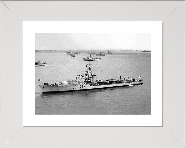 HMS Savage D27 (G20) Royal Navy S-class destroyer Photo Print or Framed Print - Hampshire Prints
