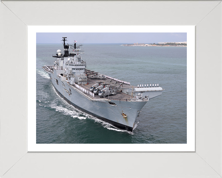 HMS Illustrious R06 | Photo Print | Framed Print | Invincible Class | Aircraft Carrier | Royal Navy Hampshire Prints