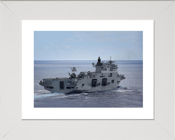 HMS Ocean L12 | Photo Print | Framed Print | Poster | Helicopter Carrier | Royal Navy Hampshire Prints