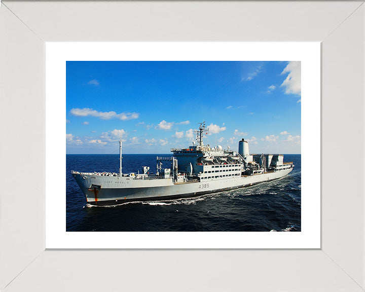 RFA Fort Rosalie A385 | Photo Print | Framed Print | Fort Rosalie Class | Royal Fleet Auxiliary Hampshire Prints