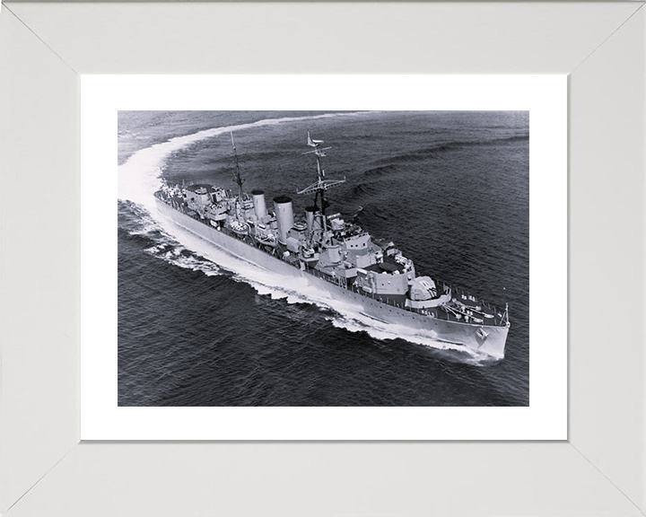 HMS Apollo (M01) Photo Print - At Sea - Royal Navy Abdiel Class Minelayer Posters, Prints, & Visual Artwork Hampshire Prints 10 x 8 White Frame Yes