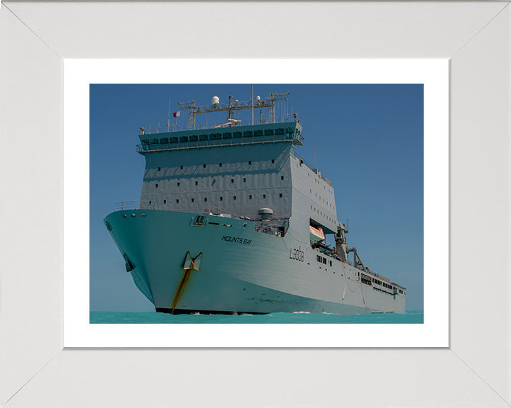 RFA Mounts Bay L3008 | Photo Print | Framed Print | Bay Class | Auxiliary Dock | Royal Fleet Auxiliary Hampshire Prints
