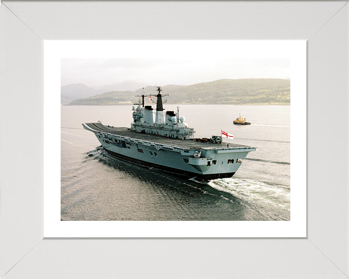 HMS Invincible (R05) Photo Print - Glen Mallen 2003 - Royal Navy Invincible Class Aircraft Carrier