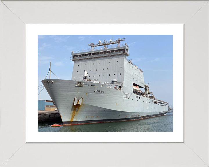 RFA Lyme Bay L3007 | Photo Print | Framed Print | Bay Class | Auxiliary Dock | Royal Fleet Auxiliary Hampshire Prints