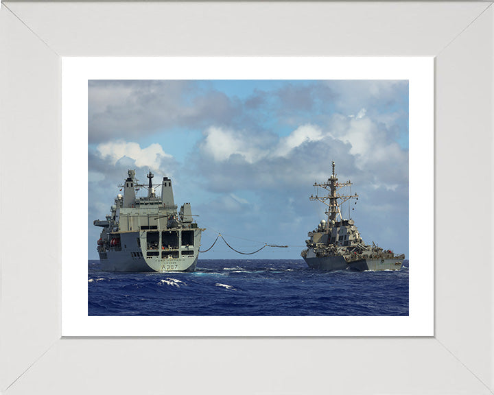 RFA Fort Victoria A387 | Photo Print | Framed Print | Fort Class | Tanker | Royal Fleet Auxiliary Hampshire Prints