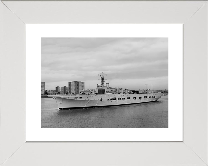 HMS Triumph (A108) - Portsmouth - Royal Navy Heavy Repair Ship Photo Print Wall Art Naval Decor UK (Copy) Posters, Prints, & Visual Artwork Hampshire Prints 10 x 8 White Frame Yes