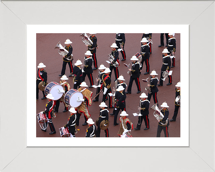 Royal Marines Band Marching on the mall London Photo Print Hampshire Prints