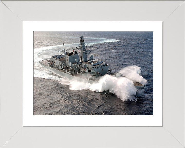 HMS Marlborough F233 Royal Navy Type 23 Frigate Photo Print or Framed Photo Print - Hampshire Prints