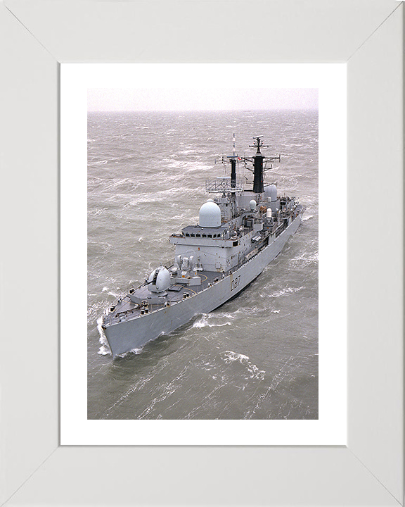 HMS Newcastle (D87) Photo Print - At Sea 1999 - Royal Navy Type 42 Destroyer