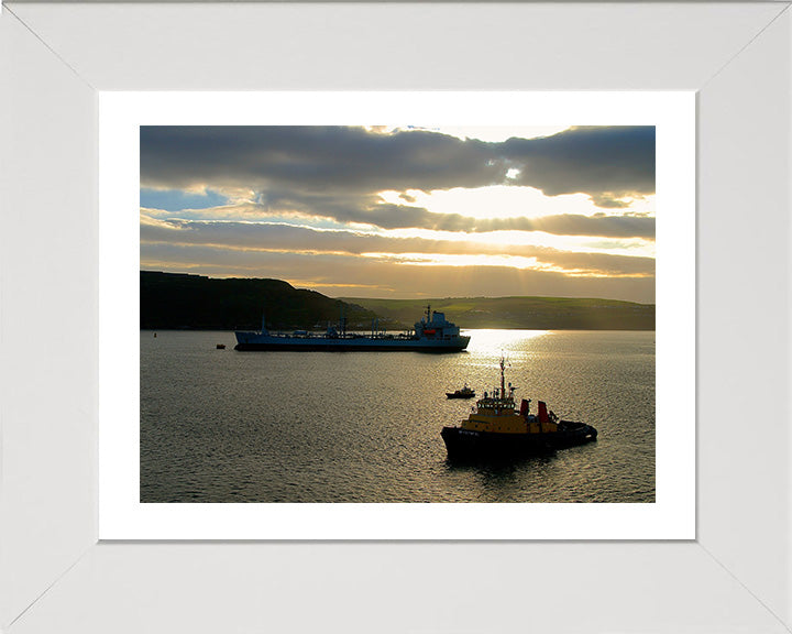 RFA Bayleaf A109 | Photo Print | Framed Print | Leaf Class | Support Tanker | Royal Fleet Auxiliary Hampshire Prints