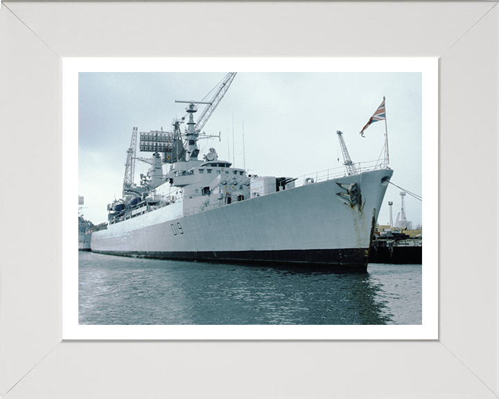 HMS Glamorgan D19 Royal Navy County class Destroyer Photo Print or Framed Print - Hampshire Prints