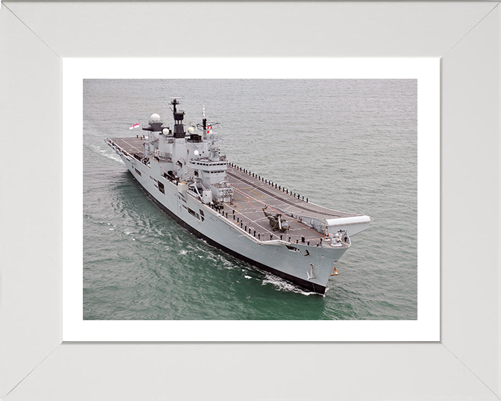 HMS Illustrious R06 | Photo Print | Framed Print | Invincible Class | Aircraft Carrier | Royal Navy Hampshire Prints