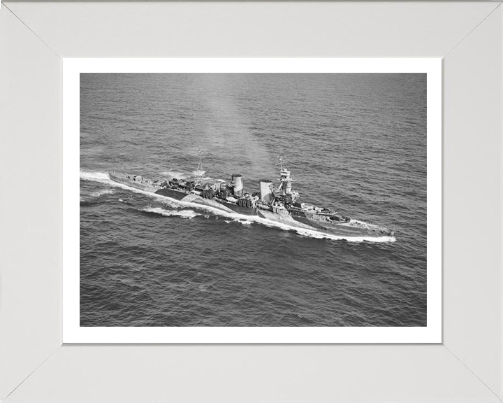 HMS Frobisher D81 Royal Navy | Photo Print | Framed Print | Hawkins Class | Cruiser | Royal Navy Hampshire Prints