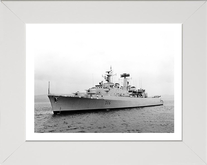 HMS Hampshire D06 | Photo Print | Framed Print | County Class | Destroyer | Royal Navy Hampshire Prints