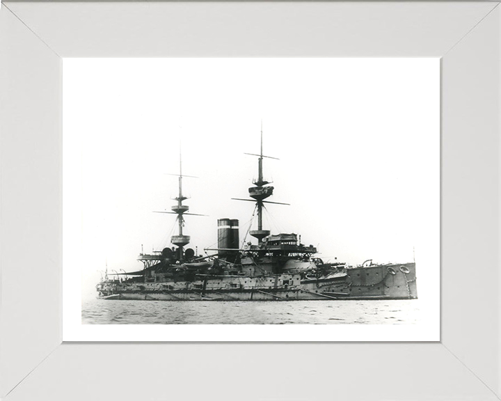 HMS Hannibal (1896) | Photo Print | Framed Print | Majestic Class | Pre Dreadnought | Royal Navy Hampshire Prints