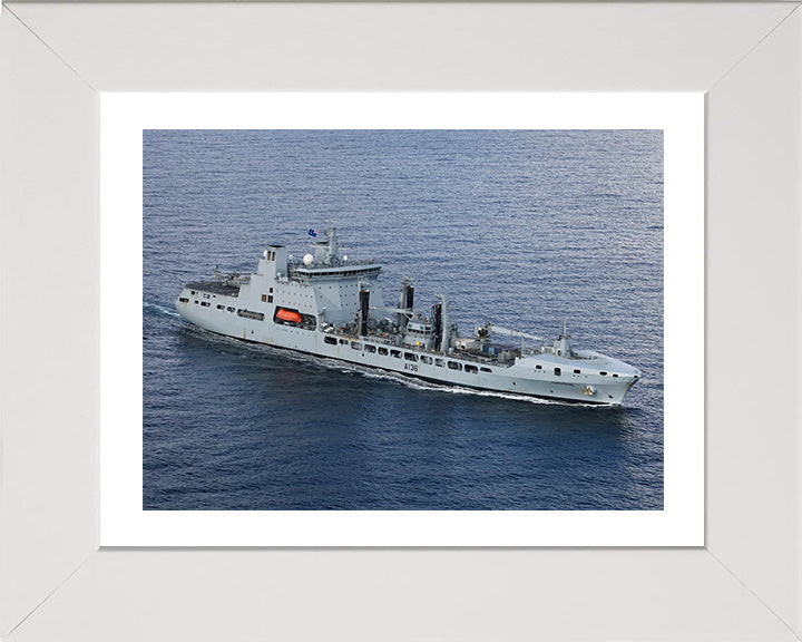 RFA Tidespring A136 | Photo Print | Framed Print | Tide class | Tanker | Royal Fleet Auxiliary Hampshire Prints