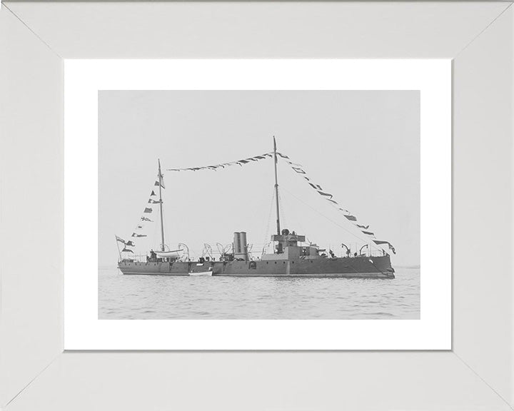 HMS Spider (1887) | Photo Print | Framed Print | Grasshopper Class | Torpedo Boat | Royal Navy Hampshire Prints