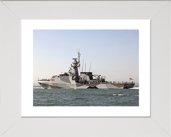HMS Tamar P233 | Photo Print | Framed Print | River Class | Patrol Vessel | Royal Navy Hampshire Prints