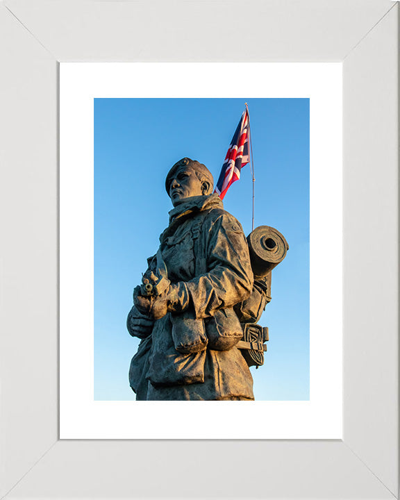 Royal Marine Yomper statue Royal Marines museum Photo Print or Framed Photo Print - Hampshire Prints