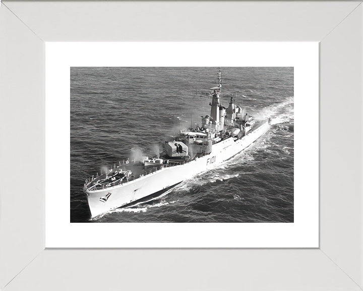 HMS Yarmouth F101 | Photo Print | Framed Print | Rothesay Class | Frigate | Royal Navy Hampshire Prints