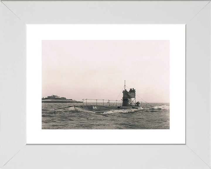 HMS B4 submarine | Photo Print | Framed Print | Poster | B class | Royal Navy | Hampshire Prints