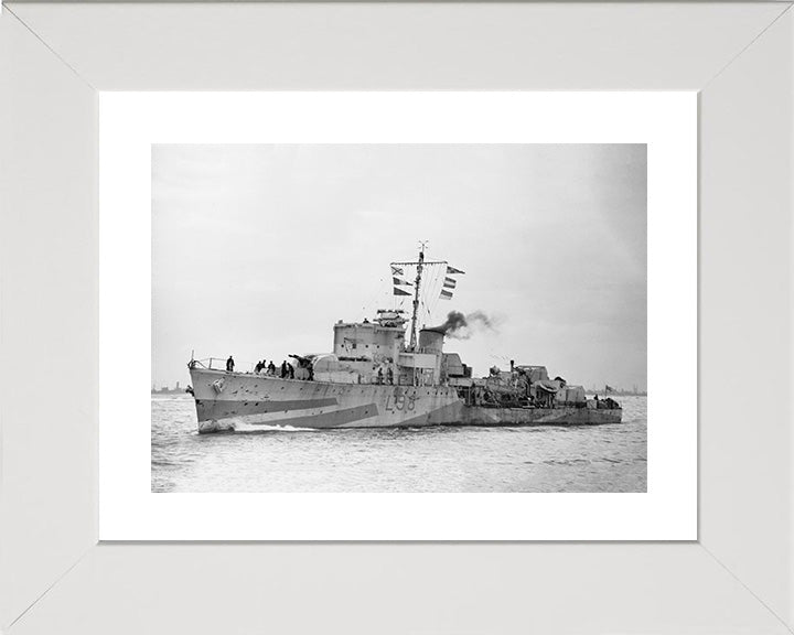 HMS Oakley L98 Royal Navy Hunt class destroyer Photo Print or Framed Print - Hampshire Prints