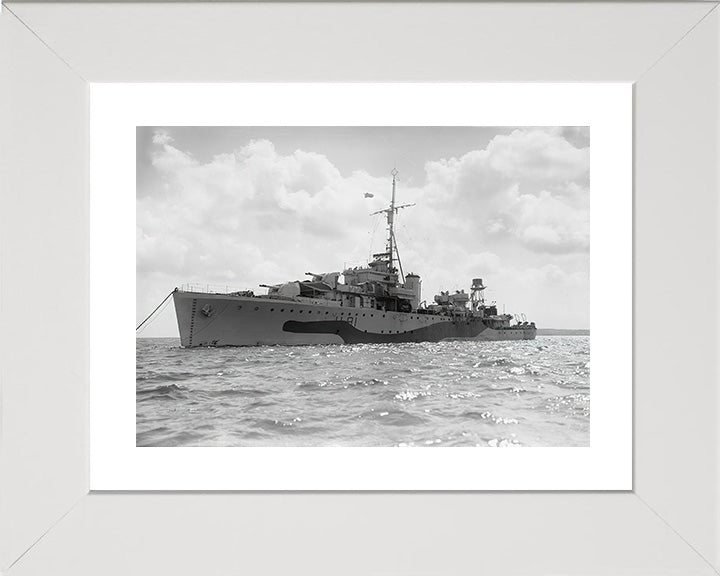 HMS Stork L81 Royal Navy Bittern class sloop Photo Print or Framed Print - Hampshire Prints