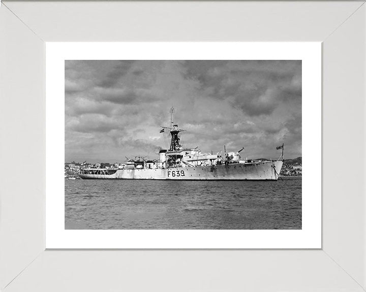 HMS Loch More F639 (K639) Royal Navy Loch class frigate Photo Print or Framed Print - Hampshire Prints