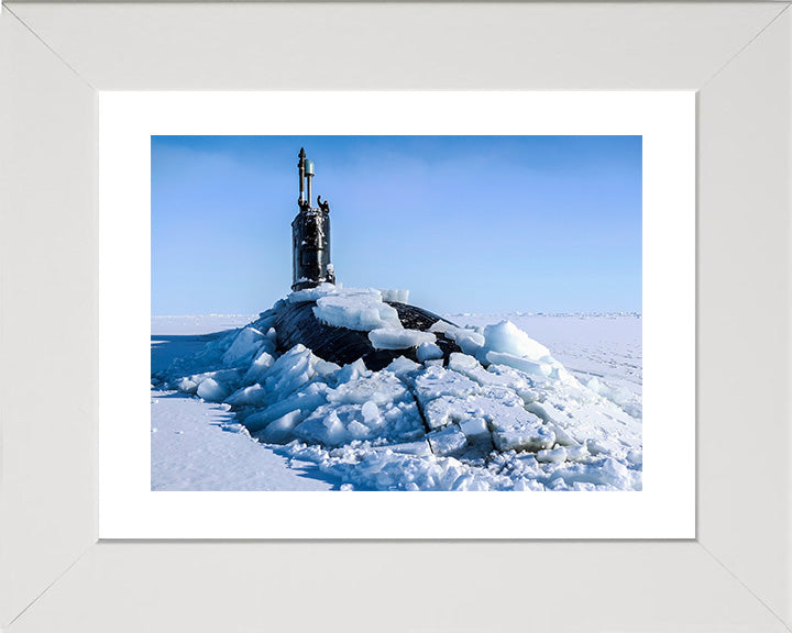 HMS Trenchant S91 Royal Navy Trafalgar class Submarine Photo Print or Framed Print - Hampshire Prints