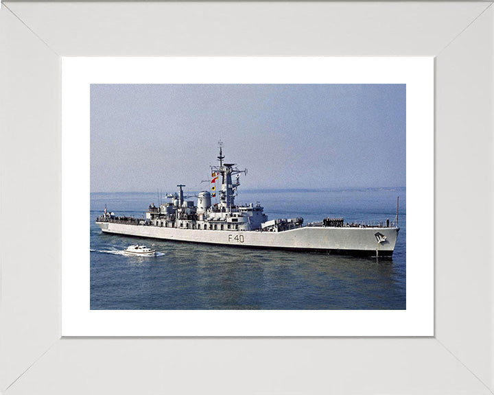 HMS Sirius F40 | Photo Print | Framed Print | Poster | Leander Class | Frigate | Royal Navy Hampshire Prints