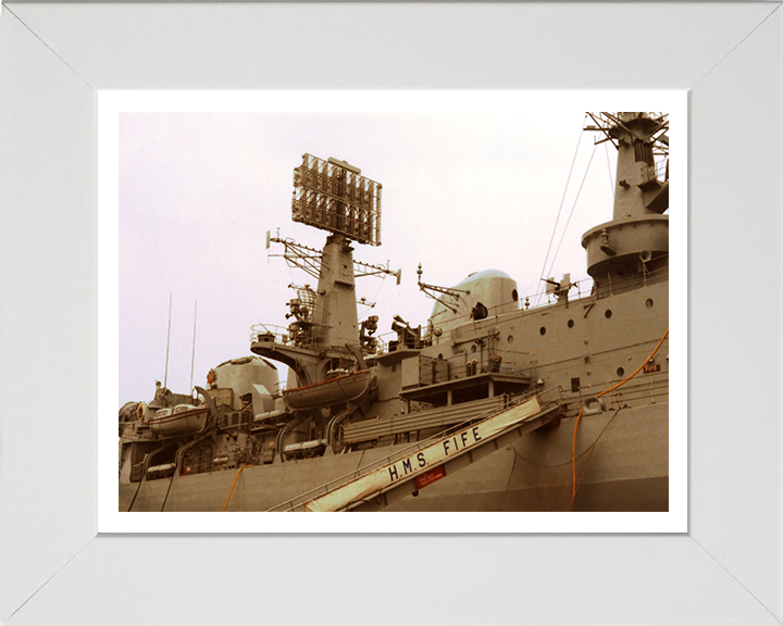 HMS Fife D20 | Photo Print | Framed Print | Poster | County Class | Destroyer | Royal Navy Hampshire Prints
