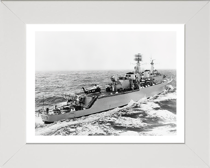 HMS Glamorgan D19 | Photo Print | Framed Print | County Class | Destroyer | Royal Navy Hampshire Prints