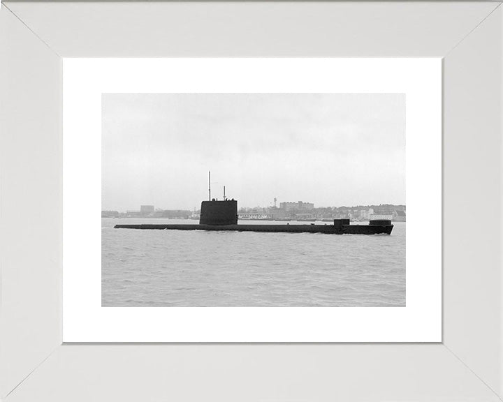 HMS Walrus S08 Royal Navy Porpoise class Submarine Photo Print or Framed Print - Hampshire Prints