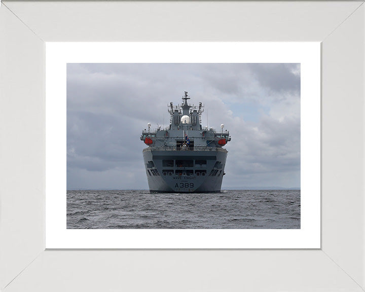 RFA Wave Knight A389 | Photo Print | Framed Print | Wave class | Fleet Tanker | Royal Fleet Auxiliary Hampshire Prints
