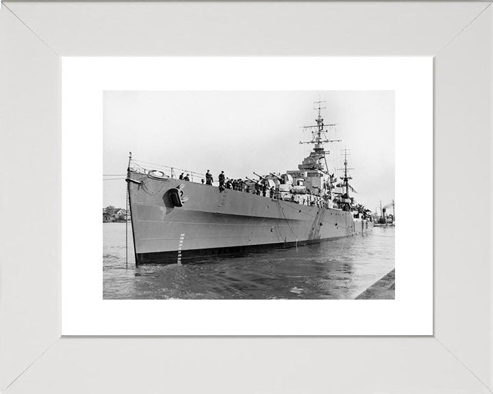 HMS Black Prince (81) | Photo Print | Framed Print | Dido Class | Light Cruiser | Royal Navy Hampshire Prints