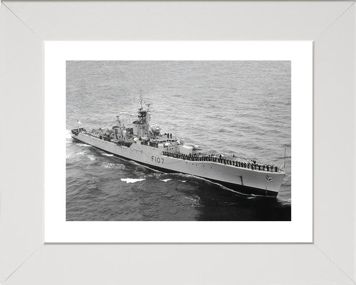 HMS Rothesay F107 | Photo Print | Framed Print | Rothesay Class | Frigate | Royal Navy Hampshire Prints