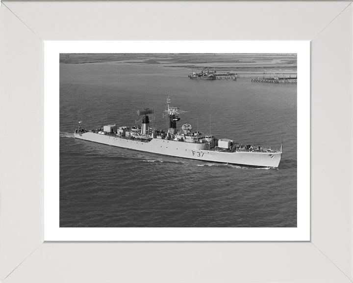 HMS Jaguar F37 Royal Navy Leopard class Frigate Photo Print or Framed Print - Hampshire Prints