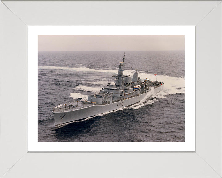 HMS Leander F109 Royal Navy Leander Class Frigate Photo Print or Framed Print - Hampshire Prints