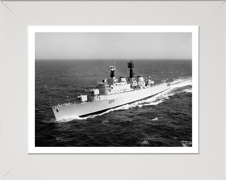 HMS Fife D20 | Photo Print | Framed Print | Poster | County Class | Destroyer | Royal Navy Hampshire Prints